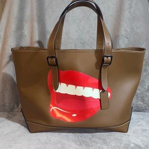 Coach x Tom Wesselmann Smile Mouth
Lips Teeth Carriage Tote
